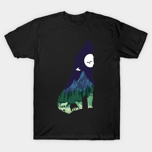 Pride of the forest T-Shirt by Gigan91